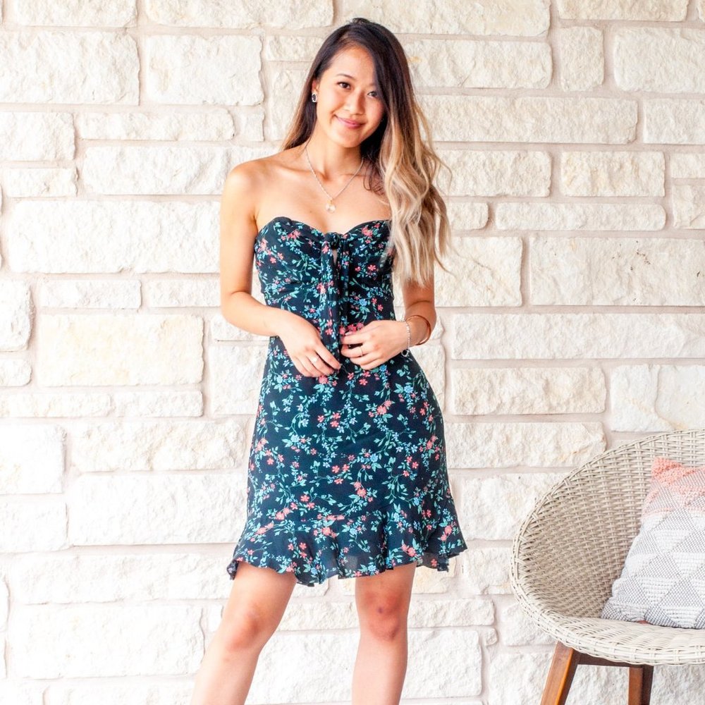 Isabella Strapless Dress